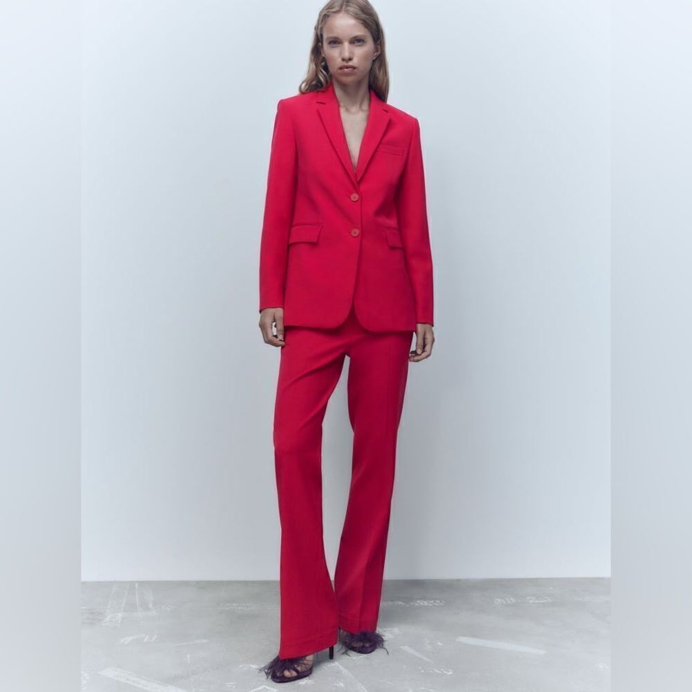 Zara Fuchsia Set Co-Ord Blazer and Pants - Picture 10 of 10
